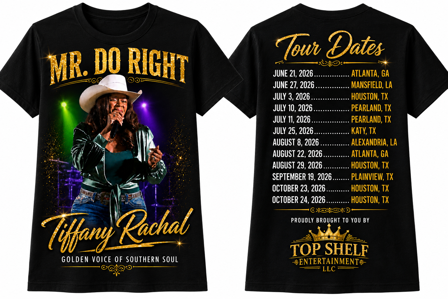 Mr. Do Right Tour Tee — Pink